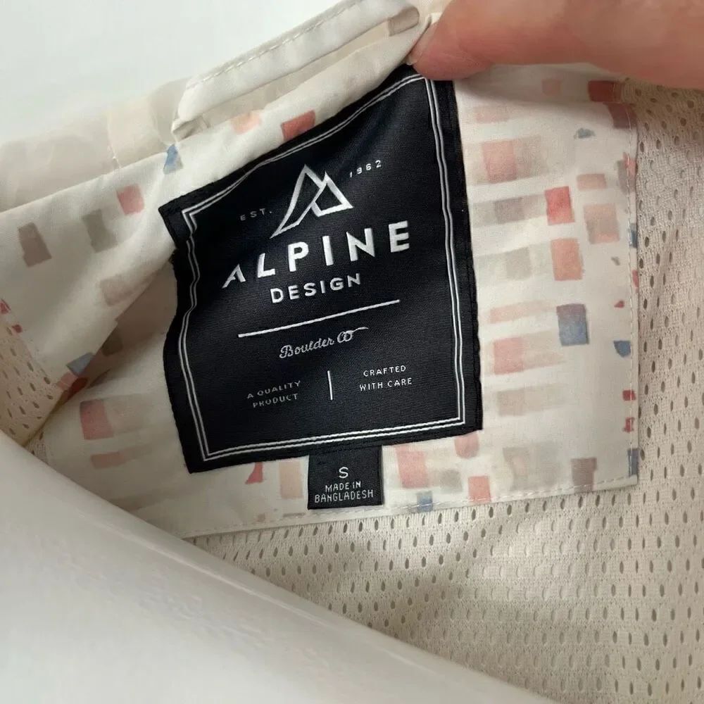 Alpine Design Soft Shell rain jacket light ski jacket - Picture 11 of 12
